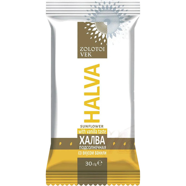 Sunflower Halva with Vanilla Flavor, 30 g