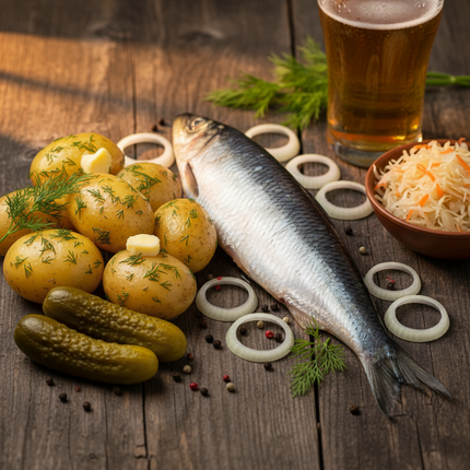 Salted Whole Herring “Zar”, 300 g