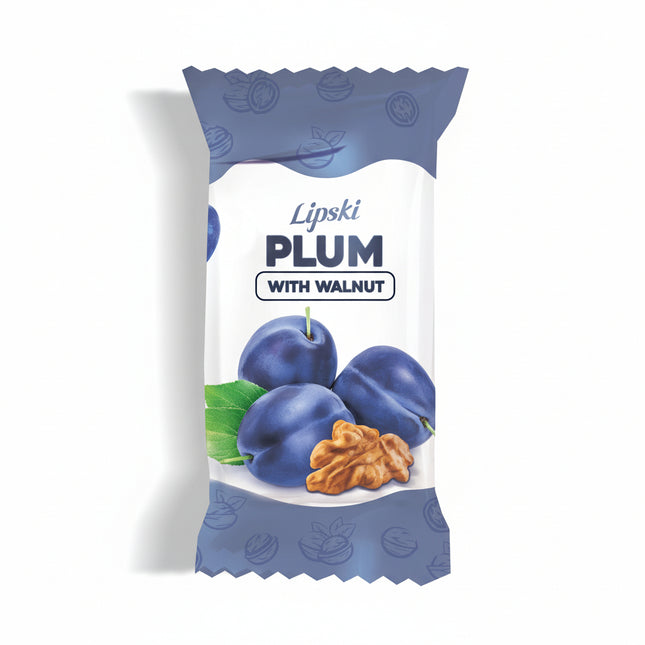 Chocolate Covered Prunes with Walnuts, 300g