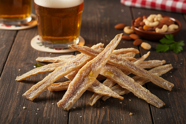 Dried Salted Cod Snack