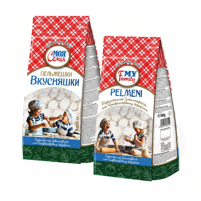 Pork & Beef Dumplings “Moya Semya”, 900g