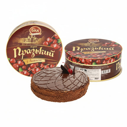 Praga Cake with Sour Cherries, Frozen, 850g