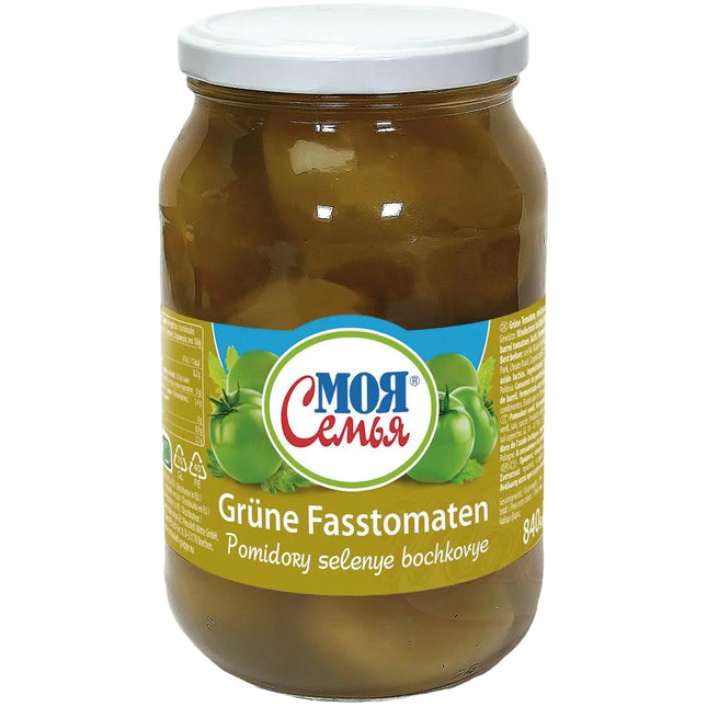 Barrel Pickled Green Tomatoes, 840g