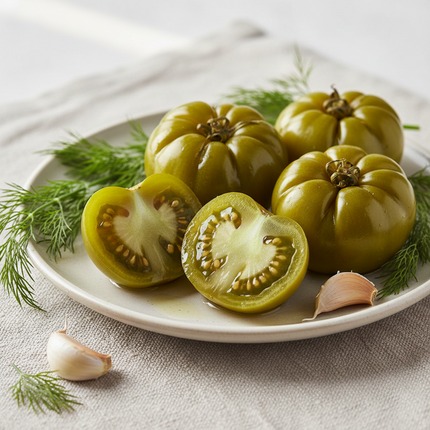 Barrel Pickled Green Tomatoes, 840g