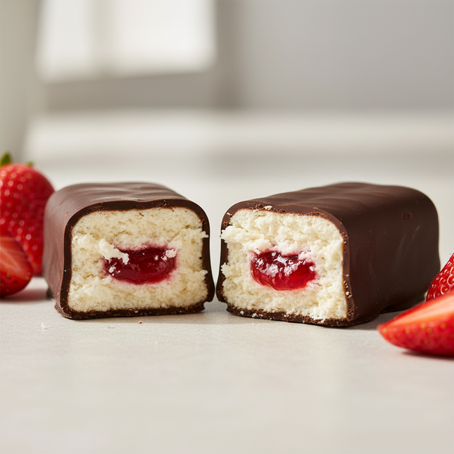 Curd Bar with Strawberry Filling 23% Fat, 36g