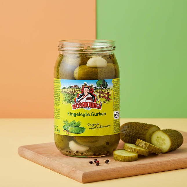 Pickled Cucumbers, 850 g