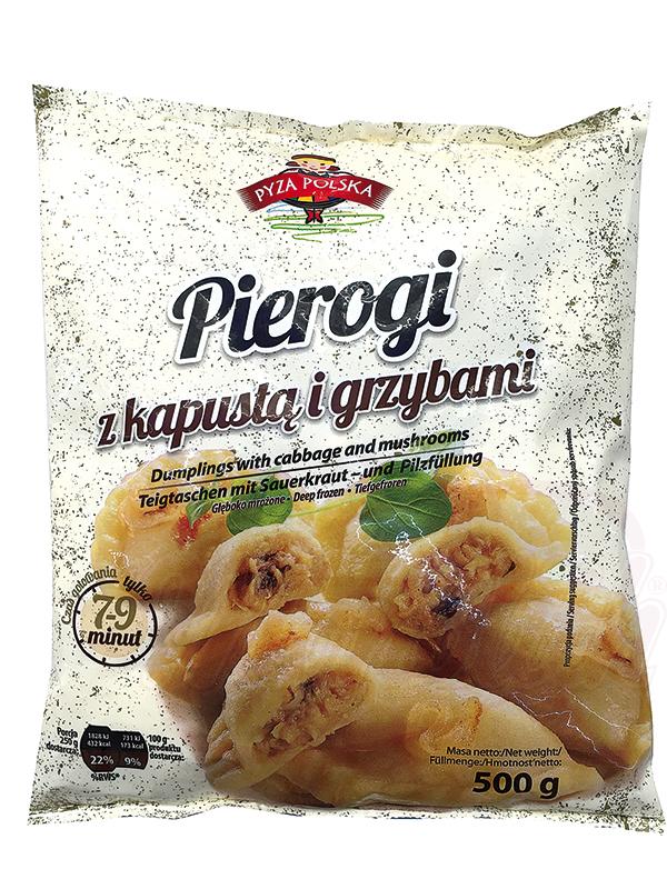 Polish Pierogi with Sauerkraut & Mushrooms, 500g