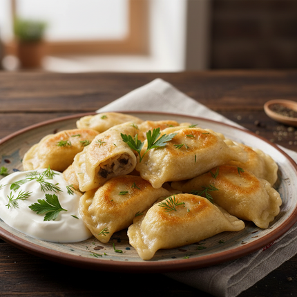 Polish Pierogi with Sauerkraut & Mushrooms, 500g