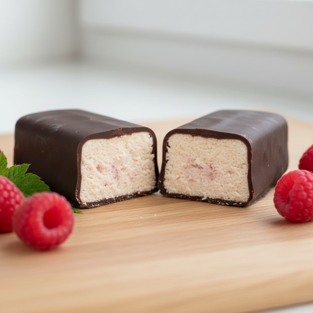 Raspberry Flavored Curd Bar, 40 g
