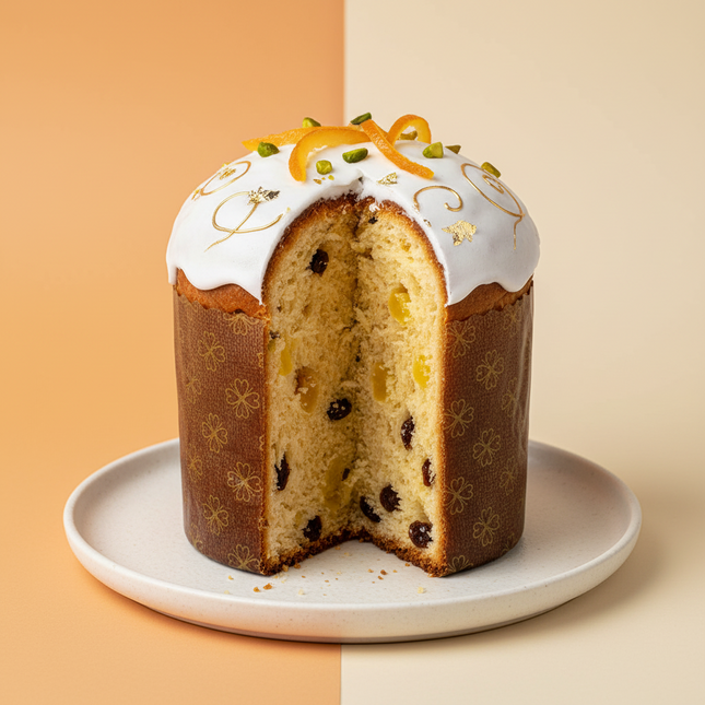Easter Kulich with Raisins & Candied Pineapple, 500 g